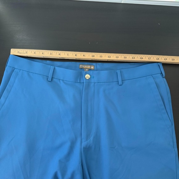 Peter Millar Crown Sport Salem Performance Golf Short Men's Size 38 Blue Classic - Picture 10 of 12